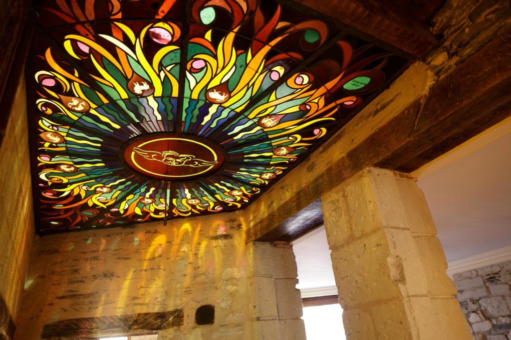 Mosaïque intérieur du Salon Baert d'Angers