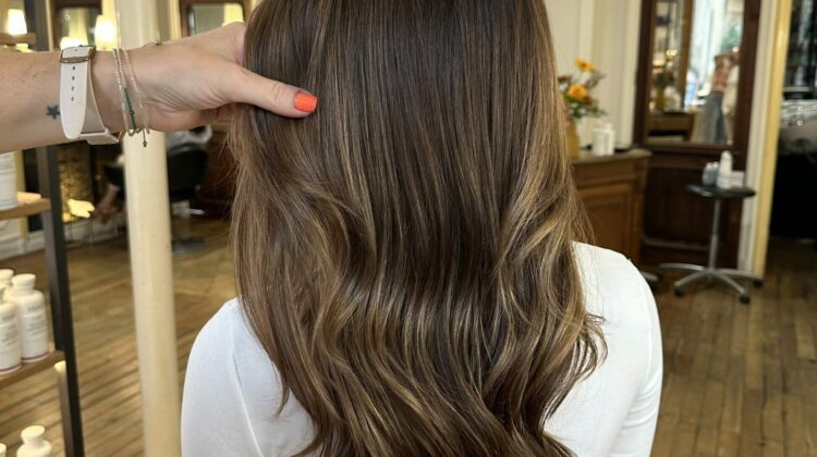 Entretien cheveux brillants